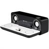 Sharp Audio Portable 2.1 iPod Speakers & Dock - Piano Black